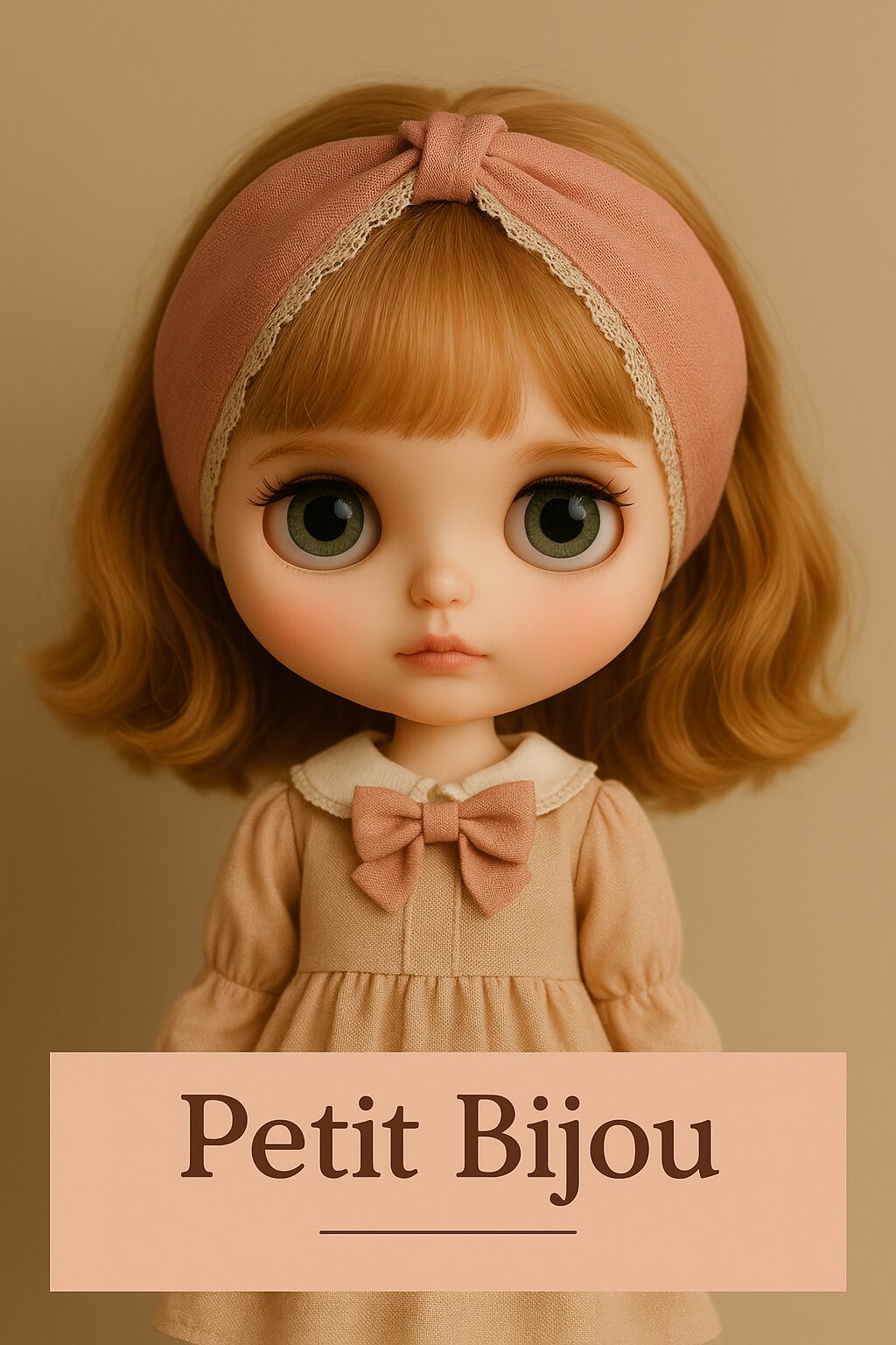 Petit Bijouカチューシャ　くすみピーチ