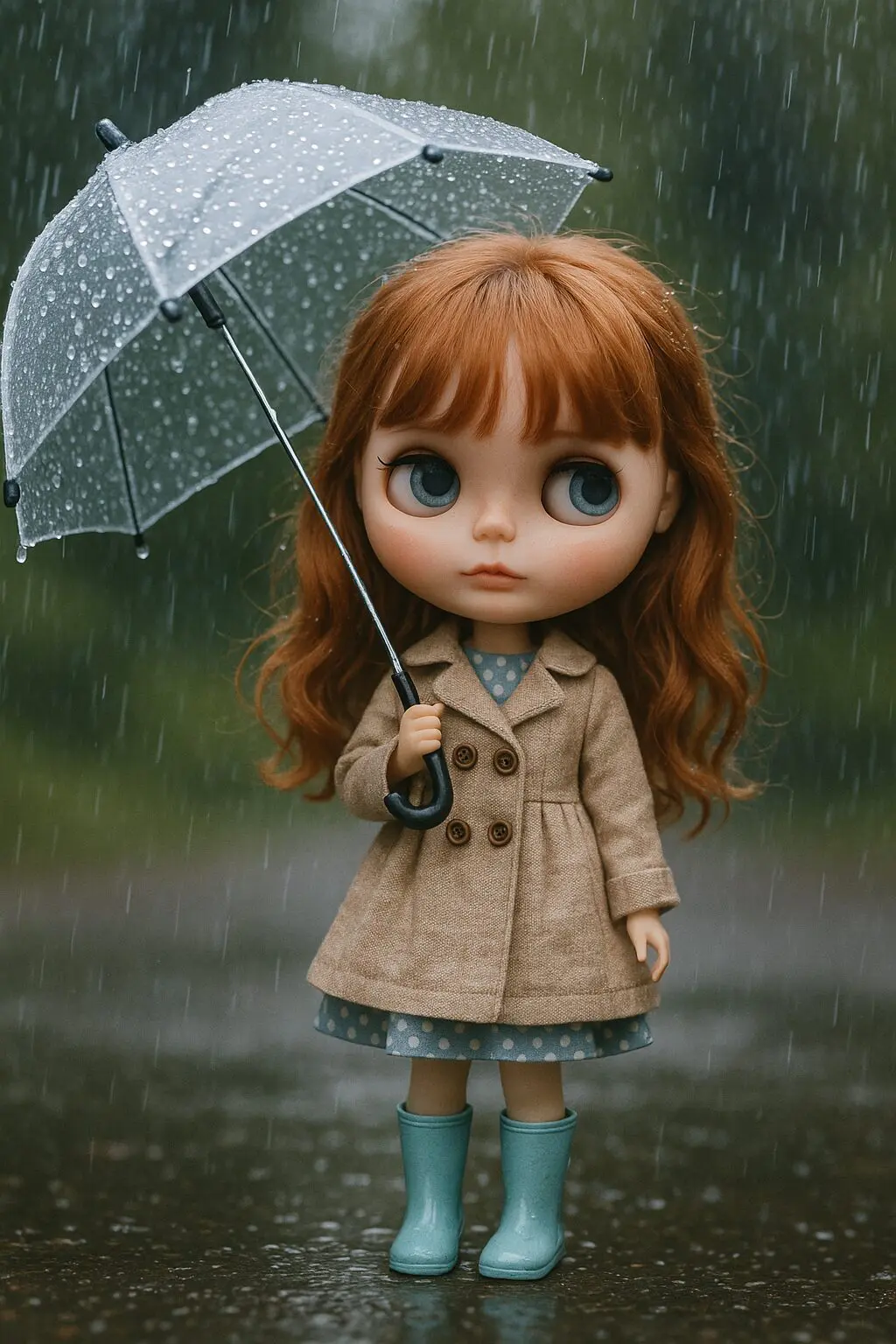 雨の日のブライス撮影にぴったりなアイデア集