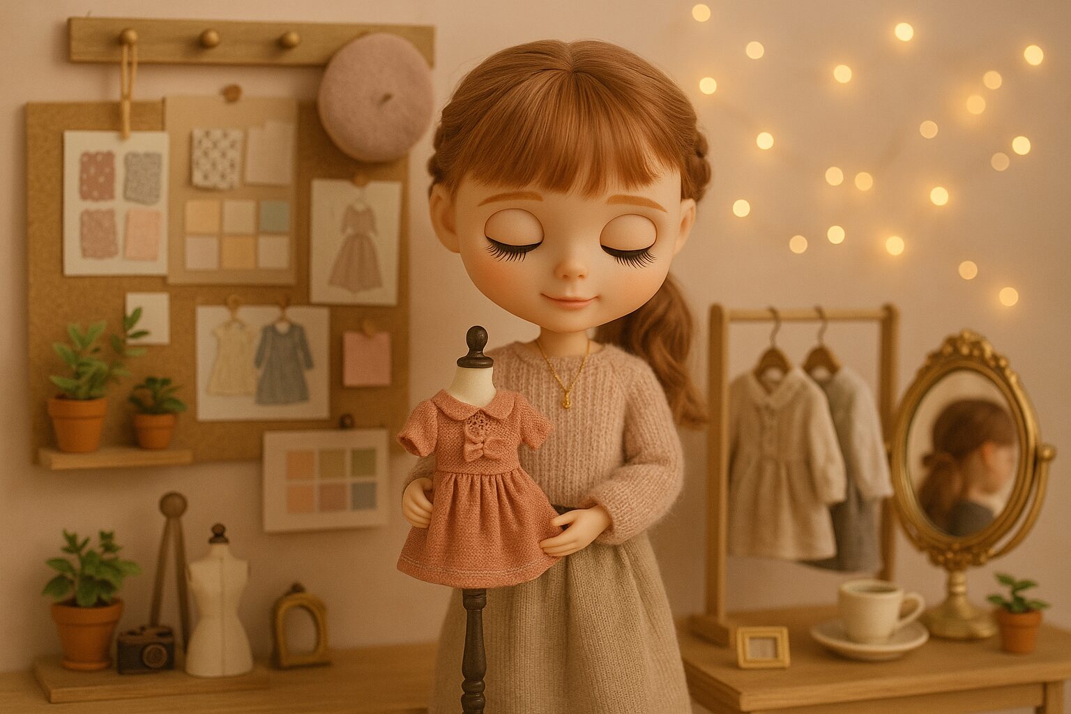 世界観づくりが楽しい！ドール服と自己肯定感の結びつき